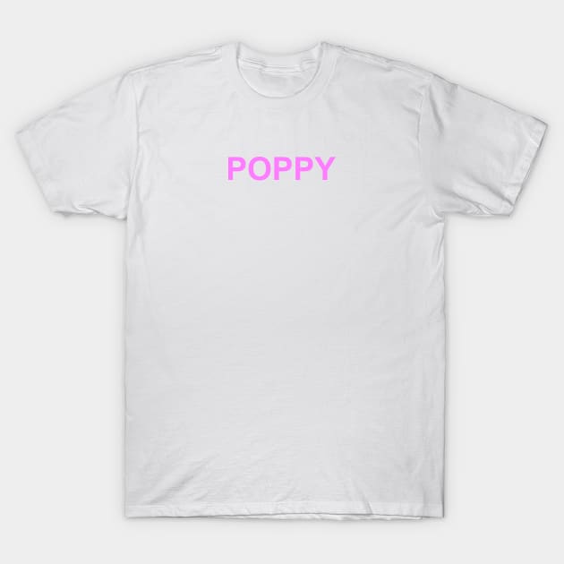 That Poppy X T-Shirt by mikevidalart